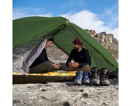 Намет надлегкий двомісний з футпринтом Naturehike Mongar NH17T007-M, 210T, темно-зелений Намет надлегкий двомісний з футпринтом Naturehike Mongar NH17T007-M, 210T, темно-зелений