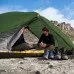 Намет надлегкий двомісний з футпринтом Naturehike Mongar NH17T007-M, 210T, темно-зелений