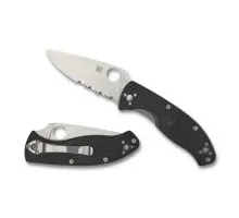 Ніж складний Spyderco Tenacious FRN, напівсерейтор (C122PSBK)