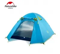 Намет чотиримісний Naturehike P-Series NH18Z044-P 210T/65D, блакитний