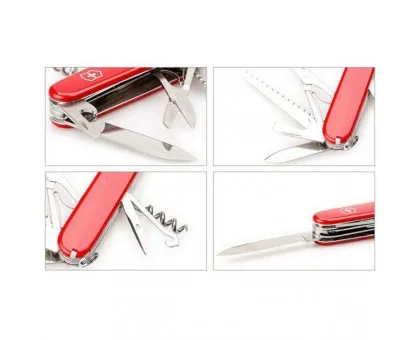 1.3713 Ніж Victorinox Swiss Army Huntsman червоний (бонусний) 1.3713 Ніж Victorinox Swiss Army Huntsman червоний (бонусний)