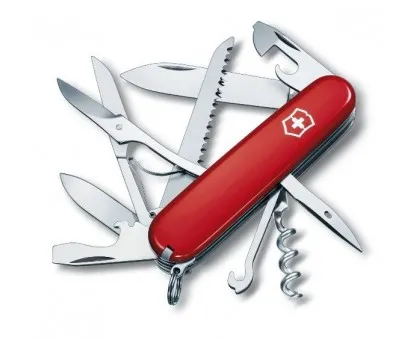 1.3713 Ніж Victorinox Swiss Army Huntsman червоний (бонусний) 1.3713 Ніж Victorinox Swiss Army Huntsman червоний (бонусний)