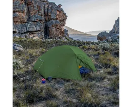 Намет надлегкий двомісний з футпринтом Naturehike Mongar NH17T007-M, 210T, темно-зелений Намет надлегкий двомісний з футпринтом Naturehike Mongar NH17T007-M, 210T, темно-зелений