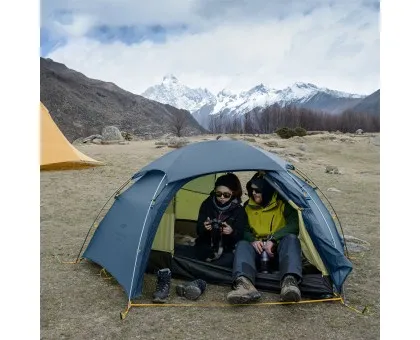 Намет двомісний зі сферичним куполом Naturehike Cloud Peak 2 NH19K240-Y, 15D, темно-синій Намет двомісний зі сферичним куполом Naturehike Cloud Peak 2 NH19K240-Y, 15D, темно-синій