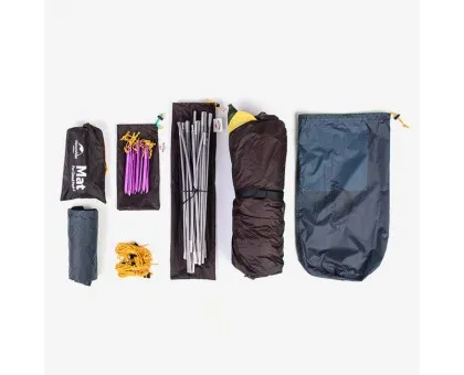 Намет двомісний зі сферичним куполом Naturehike Cloud Peak 2 NH19K240-Y, 15D, темно-синій Намет двомісний зі сферичним куполом Naturehike Cloud Peak 2 NH19K240-Y, 15D, темно-синій