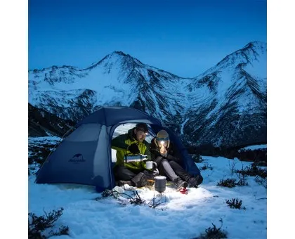 Намет двомісний зі сферичним куполом Naturehike Cloud Peak 2 NH19K240-Y, 15D, темно-синій Намет двомісний зі сферичним куполом Naturehike Cloud Peak 2 NH19K240-Y, 15D, темно-синій
