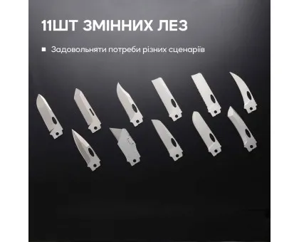 Набір змінних клинків Roxon (BA04; BA10; BA11) 3in1 для S501U, S502U, S802 Набір змінних клинків Roxon (BA04; BA10; BA11) 3in1 для S501U, S502U, S802