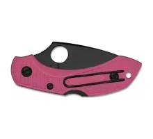 Ніж Spyderco Dragonfly 2 Black Blade, S30V, ц:pink