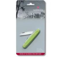 Ніж садовий Victorinox Floral 100мм/1функ/зел.мат 3.9050.47 (блістер)