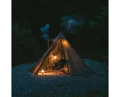 Намет із гострою верхівкою Naturehike CNK2300ZP025, коричневий