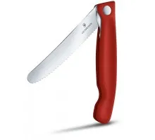 Набір кухонний Victorinox SwissClassic Cutting Board Set 2шт з черв. ручкою (складаний ніж, дошка для нарізки)