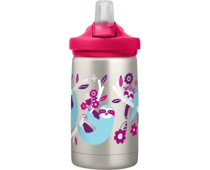 Термофляга для води CamelBak Eddy+ Kids SST Vacuum Insulated 12oz, Flowerchild Sloth (0,35 л)