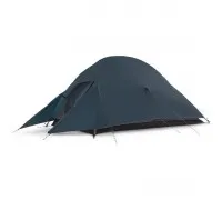 Намет надлегкий двомісний з футпринтом Naturehike Cloud Up 2 Updated NH17T001-T, 20D, темно-синій