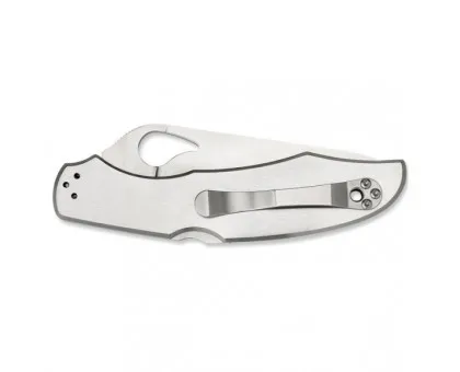 Ніж складний Spyderco Byrd Cara Cara 2 Steel Handle, напівсерейтор (BY03PS2)