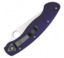 Ніж складний Spyderco Military синій, S110V (C36GPDBL)