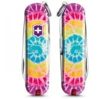 Складной нож Victorinox CLASSIC LE "Tie Dye" 58мм/1сл/7функ/цветн/чехол /ножн