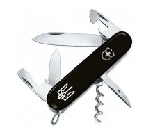 Ніж Victorinox Spartan Ukraine 1.3603.3R1 тризуб чорний (бонусний)