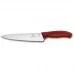 Кухонний ніж Victorinox SwissClassic Carving 19см з червон. ручкою (блістер)