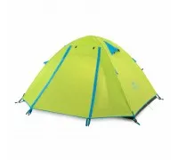 Намет двомісний Naturehike P-Series NH18Z022-P, 210T/65D, світлий салатний