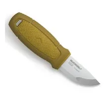Ніж Morakniv Eldris нержавіюча сталь колір жовтий піхви шнурок кресало