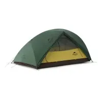 Намет надлегкий двомісний з футпринтом Naturehike Star-River 2 Updated NH17T012-T, 210T, темно-зелений