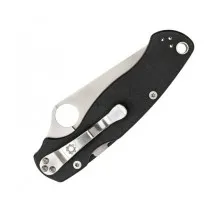 Ніж складний Spyderco Para Military 2 G-10 Black, серрейтор (C81GS2)