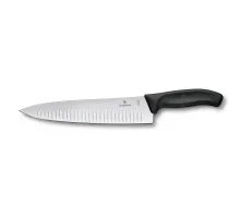 Кухонний ніж Victorinox SwissClassic Carving 25см рифл. з чорн. ручкою (GB)