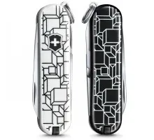 Складной нож Victorinox CLASSIC LE "Cubic Illusion" 58мм/1сл/7функ/цветн/чехол /ножн