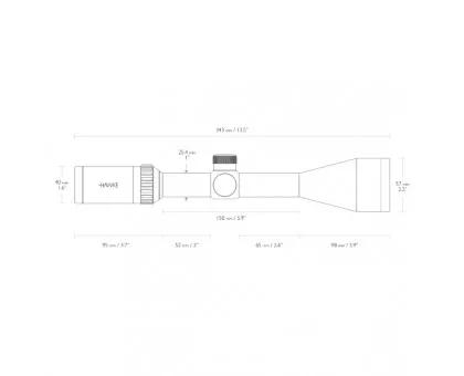 Оптичний приціл Hawke Vantage IR 3-9x50 (Mil Dot IR R/G) Оптичний приціл Hawke Vantage IR 3-9x50 (Mil Dot IR R/G)