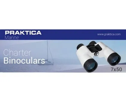 Бінокль Praktica Marine Charter 7x50 White Бінокль Praktica Marine Charter 7x50 White