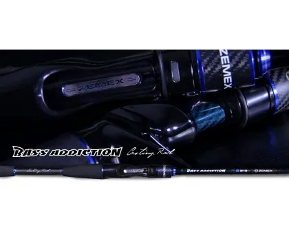 Спінінг Zemex Bass Addiction Casting 702M (2,13м 5,0-25,0гр) Спінінг Zemex Bass Addiction Casting 702M (2,13м 5,0-25,0гр)