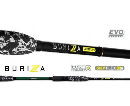 Спінінг Zemex Buriza 802ML (2,44 м 5,0-18,0 гр) Спінінг Zemex Buriza 802ML (2,44 м 5,0-18,0 гр)