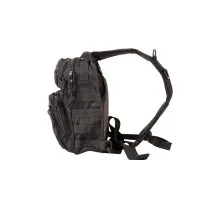 Рюкзак тактичний однолямковий KOMBAT UK Mini Molle Recon Shoulder Bag Black