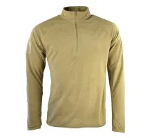 Фліс тактичний KOMBAT UK Alpha Mid-Layer Fleece Coyote