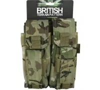 Підсумок під магазини АК KOMBAT UK Double Mag Pouch with PISTOL Mag