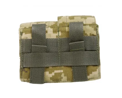 Тактичний підсумок під 2 гранати KIBORG GU Double Mag Pouch Pixel Тактичний підсумок під 2 гранати KIBORG GU Double Mag Pouch Pixel