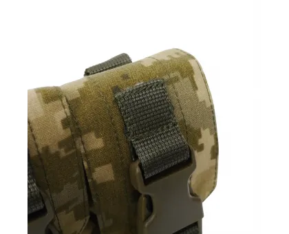 Тактичний підсумок під 2 гранати KIBORG GU Double Mag Pouch Pixel Тактичний підсумок під 2 гранати KIBORG GU Double Mag Pouch Pixel