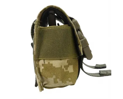 Тактичний підсумок під 2 гранати KIBORG GU Double Mag Pouch Pixel Тактичний підсумок під 2 гранати KIBORG GU Double Mag Pouch Pixel