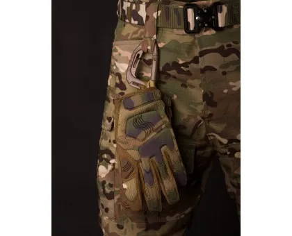 Рукавиці тактичні Bezet Protective кол. Мультикам