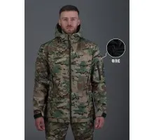 Куртка тактична Softshell Bezet Робокоп 2.0 кол. Мультикам