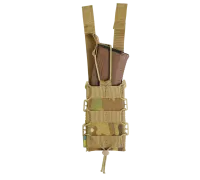 Жорсткий посилений тактичний підсумок KIBORG GU Single Mag Pouch Multicam