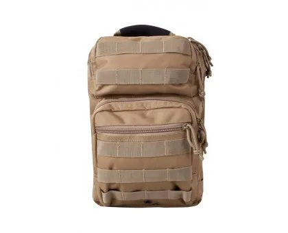Рюкзак тактичний однолямковий KOMBAT UK Mini Molle Recon Shoulder Bag Coyote Рюкзак тактичний однолямковий KOMBAT UK Mini Molle Recon Shoulder Bag Coyote