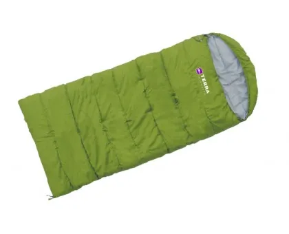 Спальний мішок Terra Incognita Asleep JR 300 Left Green Спальний мішок Terra Incognita Asleep JR 300 Left Green