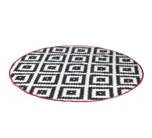 Килимок для пікніка Bo-Camp Falconwood Round Black/White (4271100)