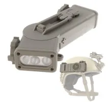Ліхтар налобний Mactronic Storm 1LP (100 Lm) White/Red/Green/Blue/IR LED (THL0051)