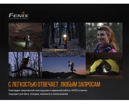 Ліхтар налобний Fenix HM23 Ліхтар налобний Fenix HM23