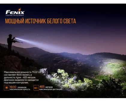 Ліхтар ручний Fenix TK22UE