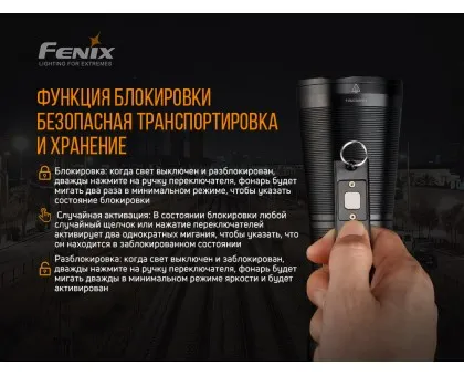 Ліхтар ручний Fenix WT50R Ліхтар ручний Fenix WT50R
