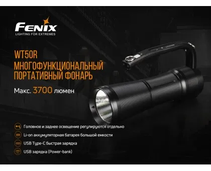 Ліхтар ручний Fenix WT50R Ліхтар ручний Fenix WT50R