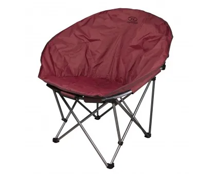 Стілець кемпінговий Highlander Moon Chair Burgundy (FUR085-BR)